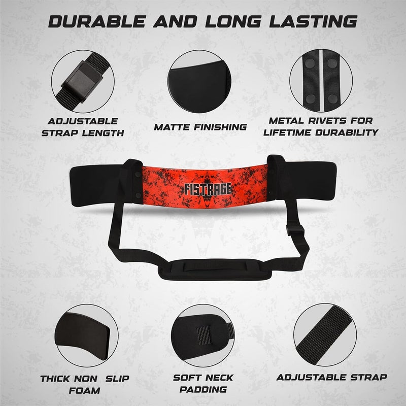 Velo FISTRAGE Arm Blaster for Biceps & Triceps Heavy Duty Aluminum Bicep Curl Isolator with Thick Neck Padding Gym & Home Workout Equipment for Weightlifting and Bodybuilding - Image 4